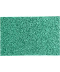 Jantex Green 100 Recycled Scouring Pads 9x6 Pack of 10 (HW010)