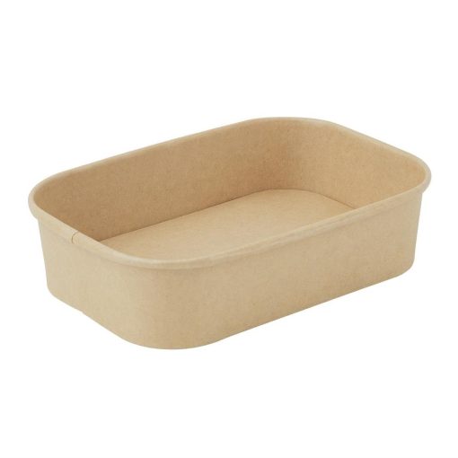 Fiesta Recyclable Rectangular Food Containers 500ml Pack of 300 (HW620)