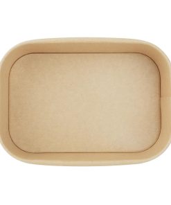 Fiesta Recyclable Rectangular Food Containers 650ml Pack of 300 (HW621)