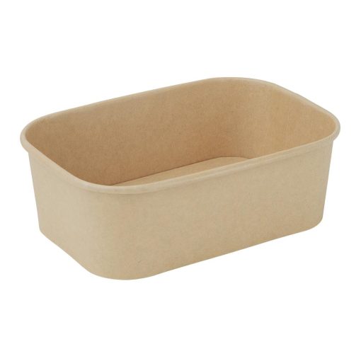 Fiesta Recyclable Rectangular Food Containers 750ml Pack of 300 (HW622)