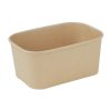 Fiesta Recyclable Rectangular Food Containers 1000ml Pack of 300 (HW623)