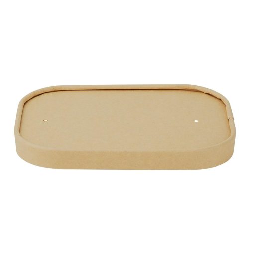 Fiesta Recyclable Paper Lids for Rectangular Containers Pack of 300 (HW624)