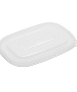 Fiesta Recyclable PP Lids for Rectangular Containers Pack of 300 (HW625)