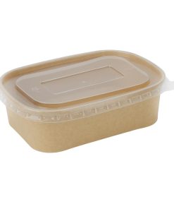 Fiesta Recyclable PP Lids for Rectangular Containers Pack of 300 (HW625)