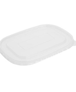 Fiesta Recyclable PET Lids for Rectangular Containers Pack of 300 (HW626)