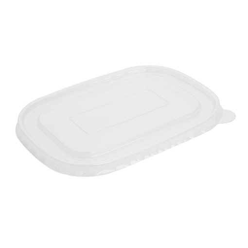 Fiesta Recyclable PET Lids for Rectangular Containers Pack of 300 (HW626)