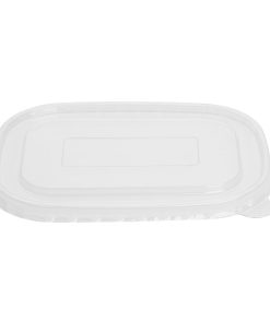 Fiesta Recyclable PET Lids for Rectangular Containers Pack of 300 (HW626)