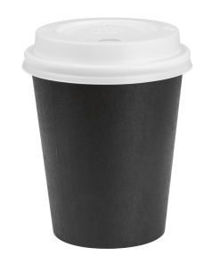 Nisbets Essentials Hot Cups and Lids Pack 8oz Pack of 350 (HW634)