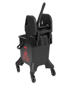 Jantex 20Ltr Tall Mop Bucket and Wringer - Red Print (HW636)