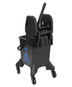 Jantex 20Ltr Tall Mop Bucket and Wringer - Blue Print (HW639)