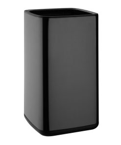 Bolero Square Waste Bin Titanium Black 7Ltr (HX259)