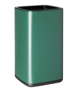 Bolero Square Waste Bin Green 7Ltr (HX261)