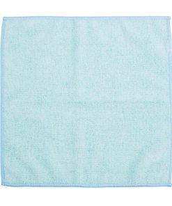 Jantex Microfibre Cloths Blue 400x400mm Pack 5 (HX269)