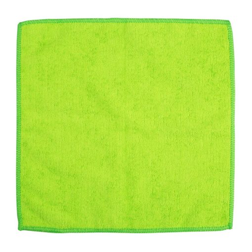 Jantex Microfibre Cloths Green Pack 5 (HX270)