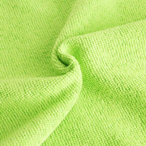 Jantex Microfibre Cloths Green Pack 5 (HX270)