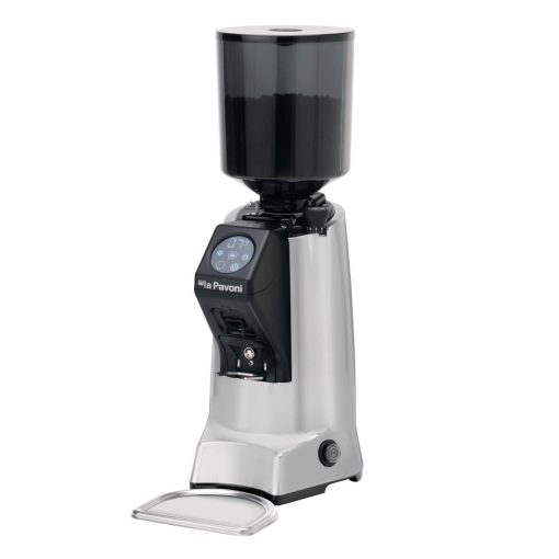 La Pavoni PGZIP2BC00UK Automatic Coffee Grinder Chrome (HZ855)