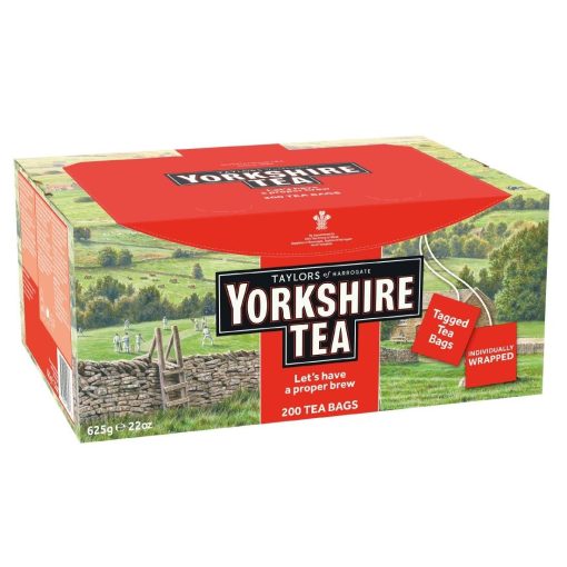 Yorkshire Enveloped Tea Bags Pack of 200 (KA413)