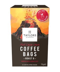 Taylors Hot Lava Java Coffee Bags Pack of 10 (KA418)