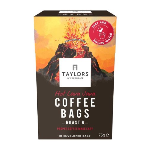 Taylors Hot Lava Java Coffee Bags Pack of 10 (KA418)