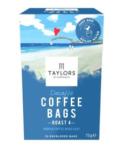 Taylors Decaf Coffee Bags Pack of 10 (KA419)