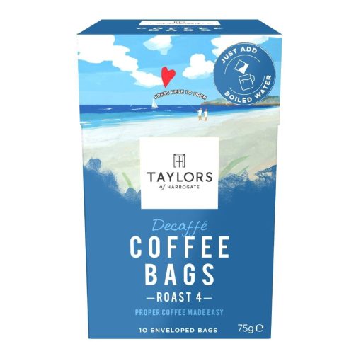 Taylors Decaf Coffee Bags Pack of 10 (KA419)