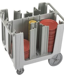 Cambro Adjustable Dish Caddy with 6 Dividers (CL723)