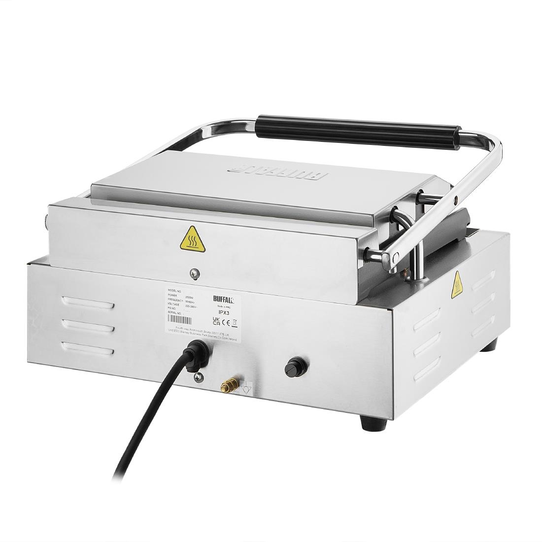 Buffalo Extra Large Contact Grill Ribbed Plate (CU608)