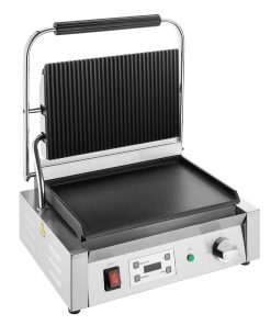 Buffalo Extra Large Contact Grill Ribbed and Flat Plate (CU609)