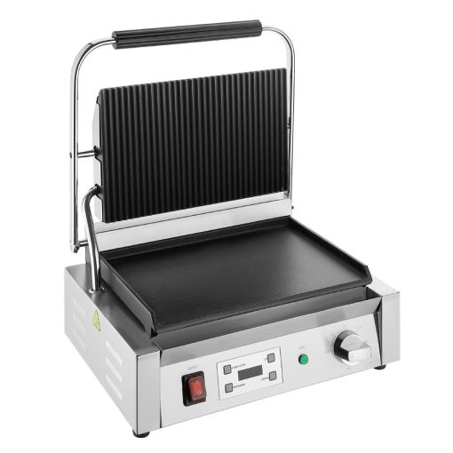 Buffalo Extra Large Contact Grill Ribbed and Flat Plate (CU609)