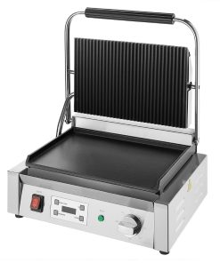 Buffalo Extra Large Contact Grill Ribbed and Flat Plate (CU609)