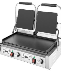 Buffalo Extra Large Contact Grill Double Flat Plate (CU610)