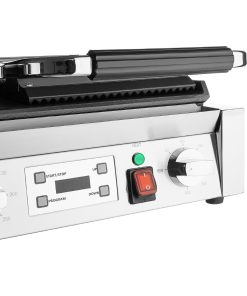 Buffalo Double Contact Grill Flat Base Ribbed Top Plate (CU612)