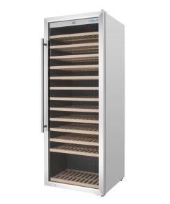 Polar G-Series Single Zone Wine Fridge Stainless Steel 137 bottles (GM888)
