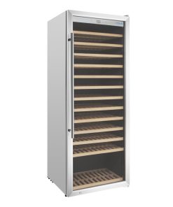 Polar G-Series Single Zone Wine Fridge Stainless Steel 137 bottles (GM888)