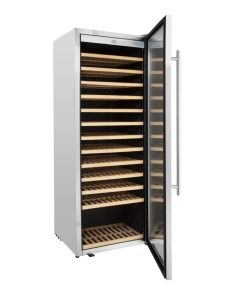 Polar G-Series Single Zone Wine Fridge Stainless Steel 137 bottles (GM888)