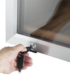 Polar G-Series Single Zone Wine Fridge Stainless Steel 137 bottles (GM888)