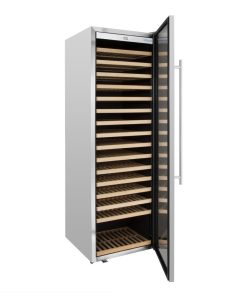 Polar G-Series Single Zone Wine Fridge Stainless Steel 192 bottles (GM889)