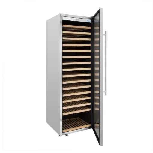 Polar G-Series Single Zone Wine Fridge Stainless Steel 192 bottles (GM889)