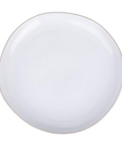 Olympia Raw Natural Coupe Plates 260mm Pack of 6 (HS331)