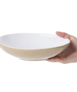 Olympia Raw Natural Coupe Bowls 230mm Pack of 6 (HS334)