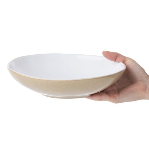 Olympia Raw Natural Coupe Bowls 230mm Pack of 6 (HS334)