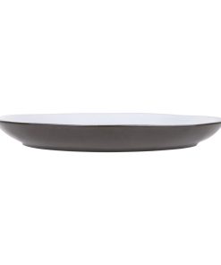 Olympia Raw Charcoal Coupe Plates 260mm Pack of 6 (HS335)