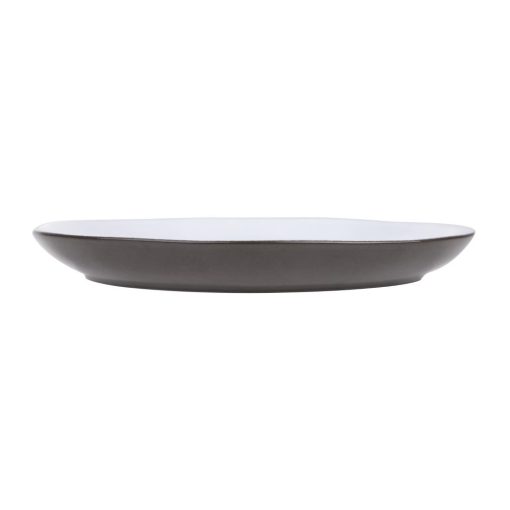 Olympia Raw Charcoal Coupe Plates 260mm Pack of 6 (HS335)