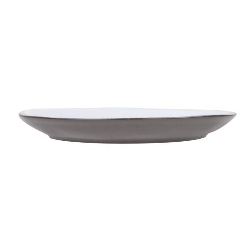 Olympia Raw Charcoal Coupe Plates 220mm Pack of 6 (HS336)