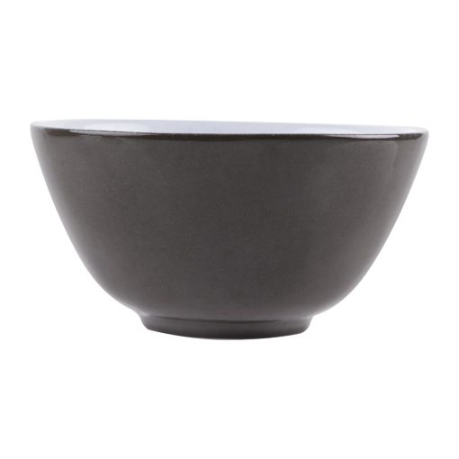 Olympia Raw Charcoal Deep Bowls 140mm Pack of 6 (HS337)