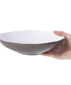 Olympia Raw Charcoal Coupe Bowls 230mm Pack of 6 (HS338)