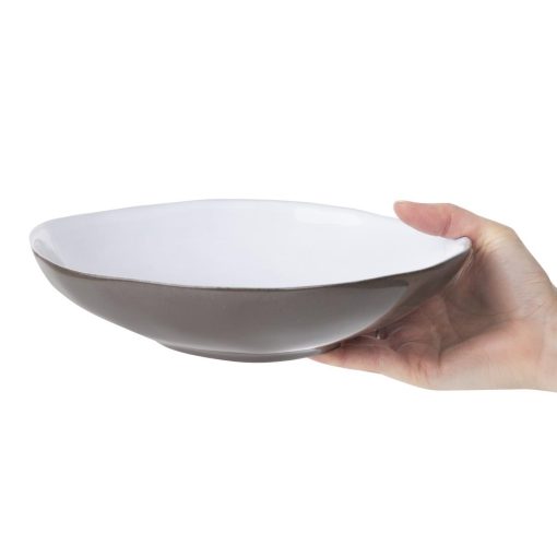 Olympia Raw Charcoal Coupe Bowls 230mm Pack of 6 (HS338)