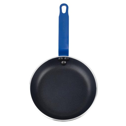 Hygiplas Aluminium Non-Stick Teflon Platinum Plus Frying Pan with Blue Handle 19cm (HT970)