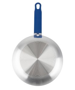 Hygiplas Aluminium Non-Stick Teflon Platinum Plus Frying Pan with Blue Handle 19cm (HT970)