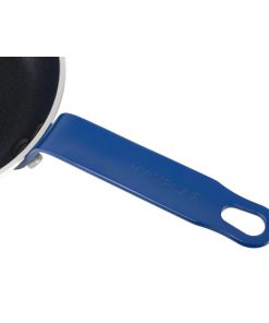 Hygiplas Aluminium Non-Stick Teflon Platinum Plus Frying Pan with Blue Handle 19cm (HT970)